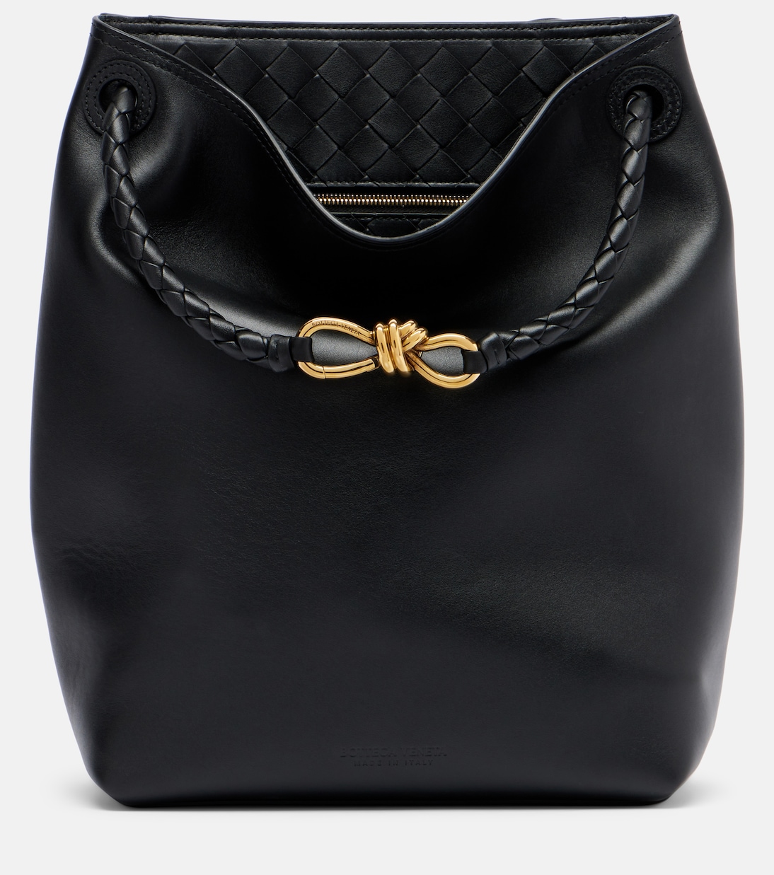 Andiamo Small leather bucket bag | Bottega Veneta