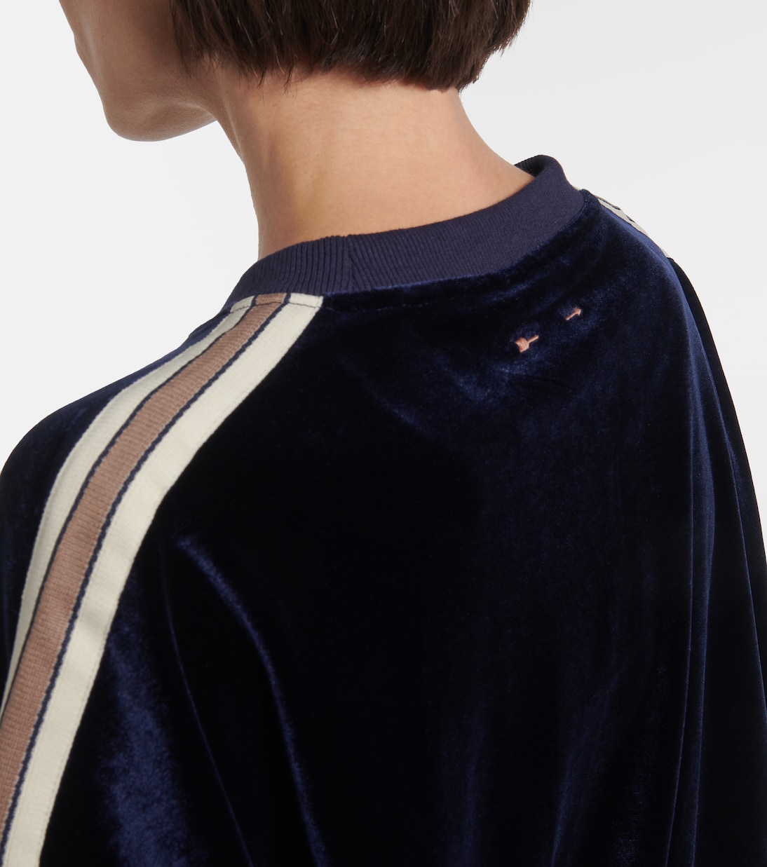 Sweatshirt Monaco Lisel aus Samt | The Upside
