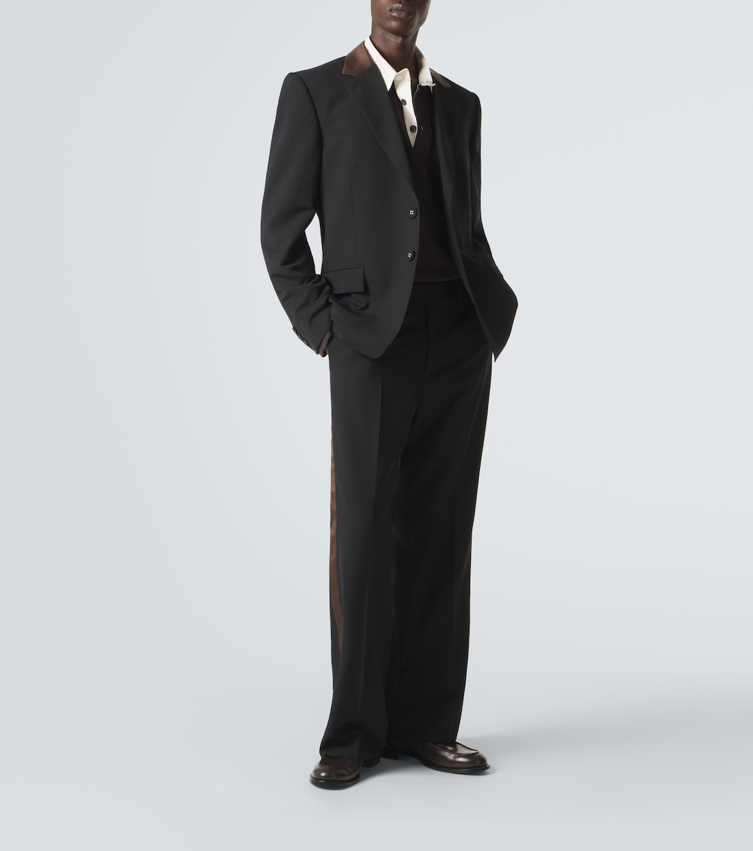 Alto virgin wool flared pants | Wales Bonner