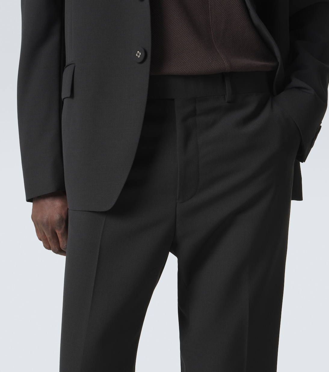 Alto virgin wool flared pants | Wales Bonner