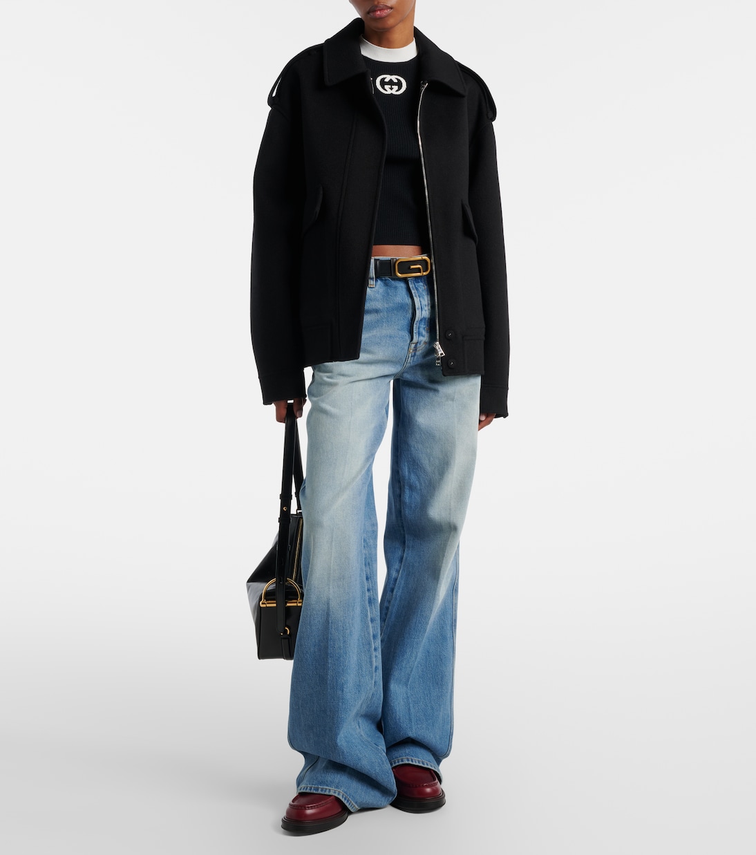 GG knitted top | Gucci