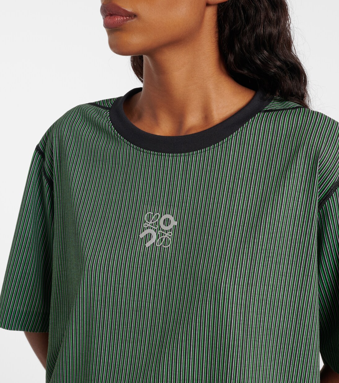 X On Besticktes T-Shirt aus Baumwolle | Loewe
