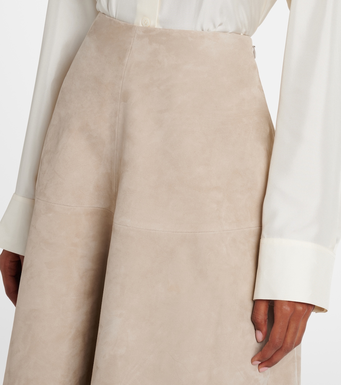 Varda suede maxi skirt  | Altuzarra