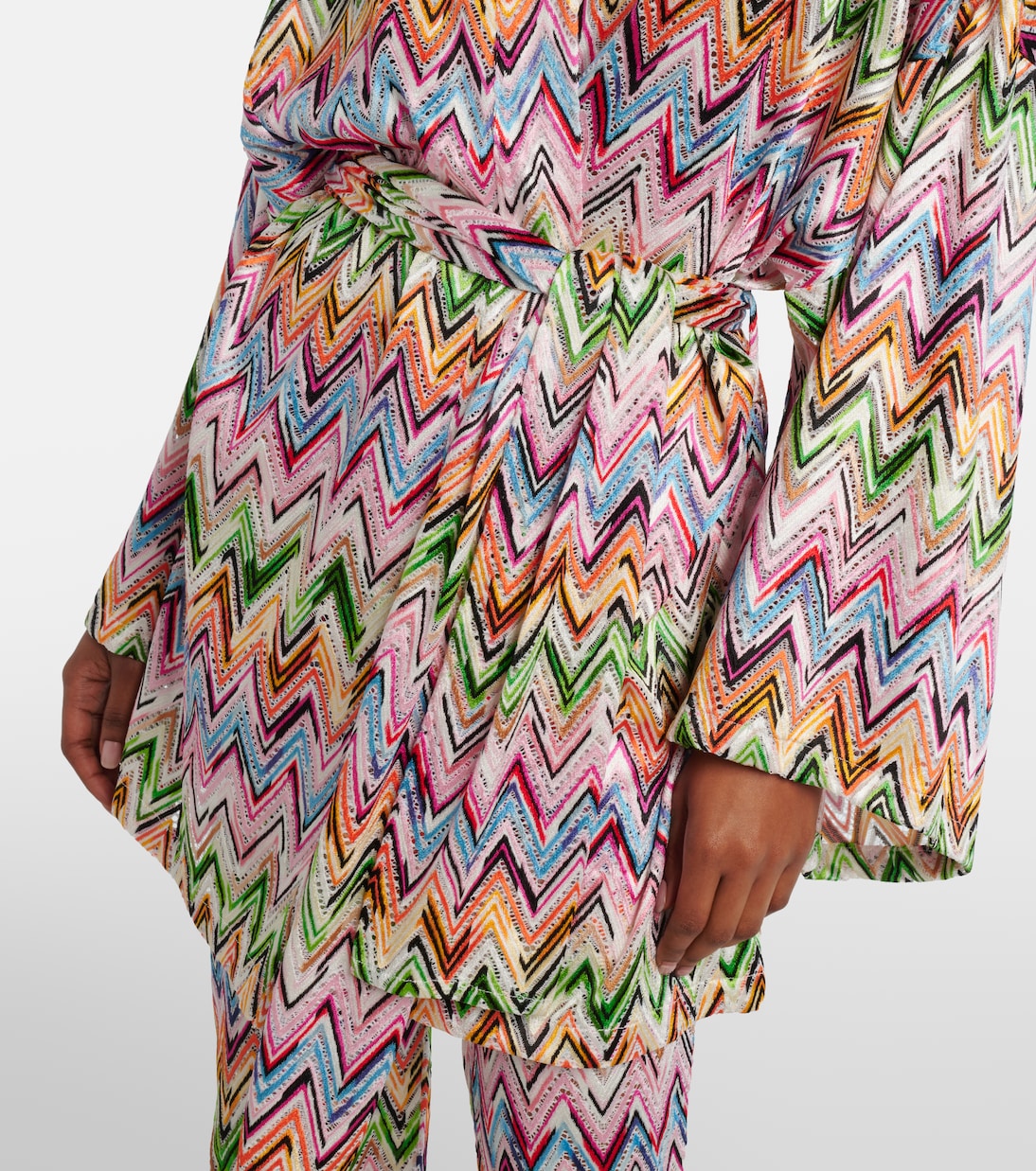 Zigzag wrap cardigan | Missoni