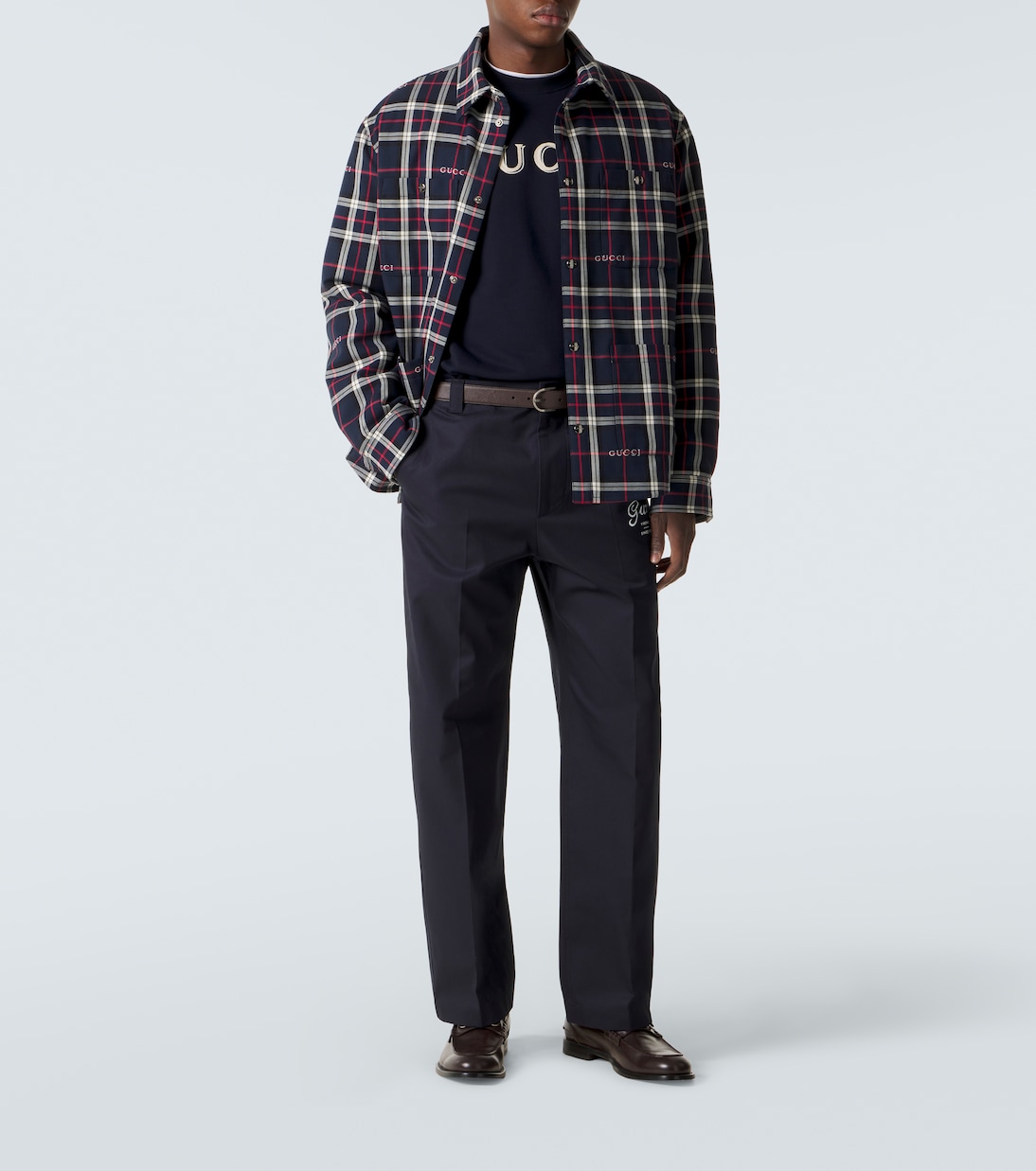 Logo cotton jersey sweatshirt | Gucci