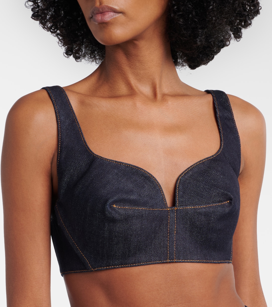Denim bra top | Givenchy