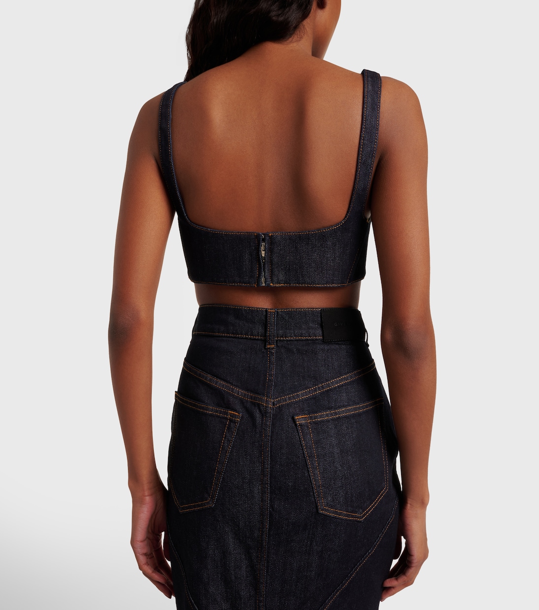 Denim bra top | Givenchy