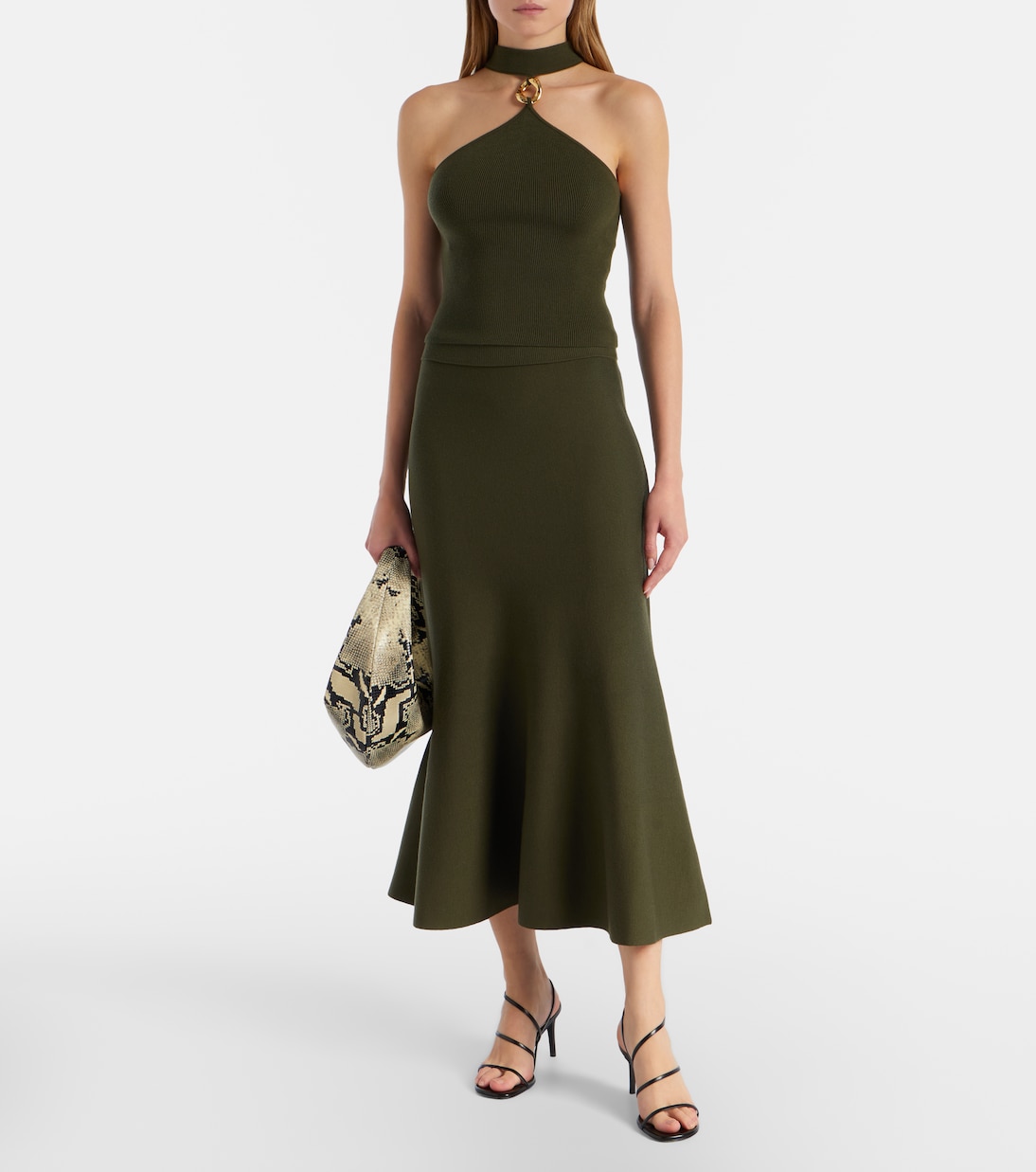 Layne wool midi skirt | Simkhai