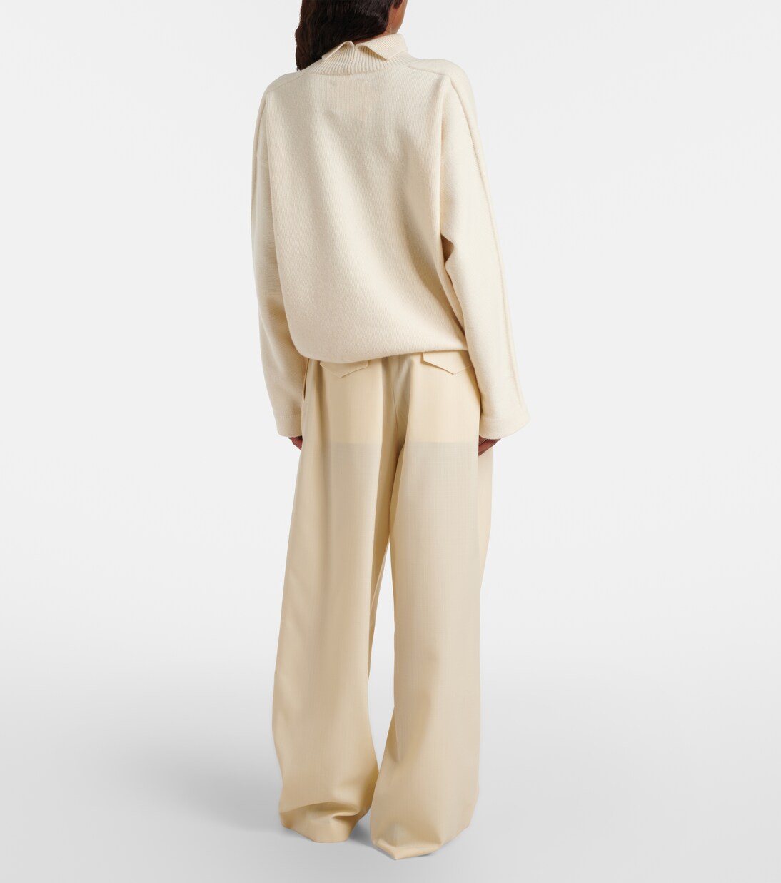 Weite Hose aus Wolle | Jil Sander