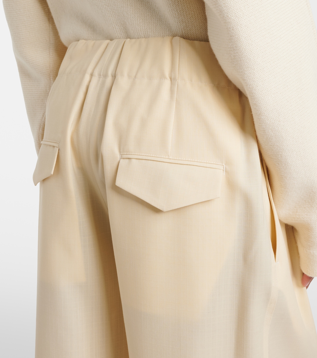 Weite Hose aus Wolle | Jil Sander