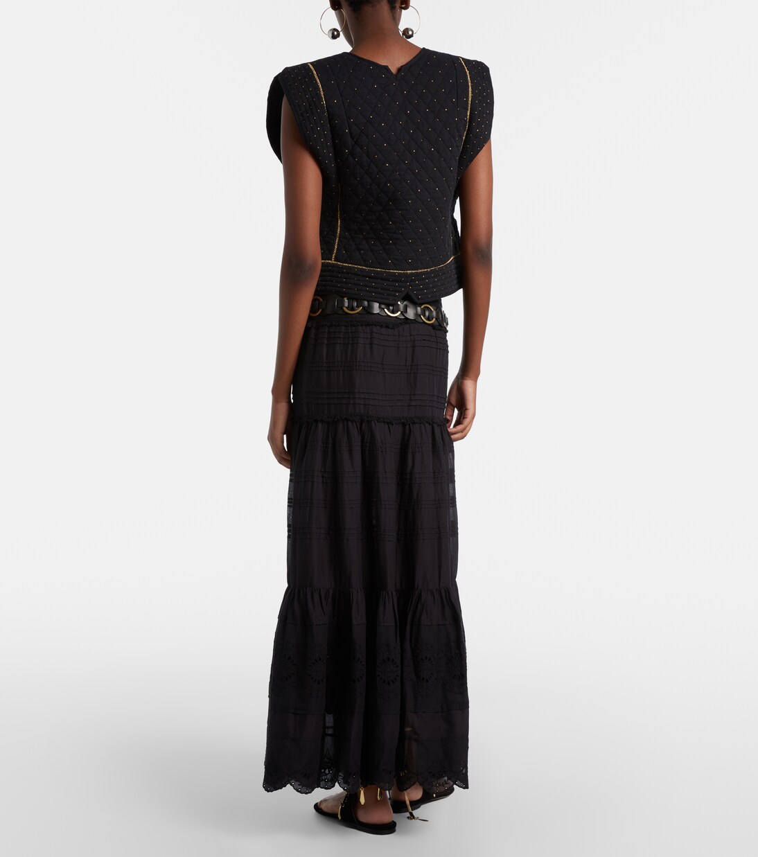 Falda larga Paoline con encaje | Marant Etoile