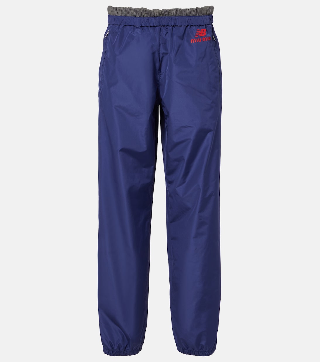 x New Balance poplin track pants | Miu Miu