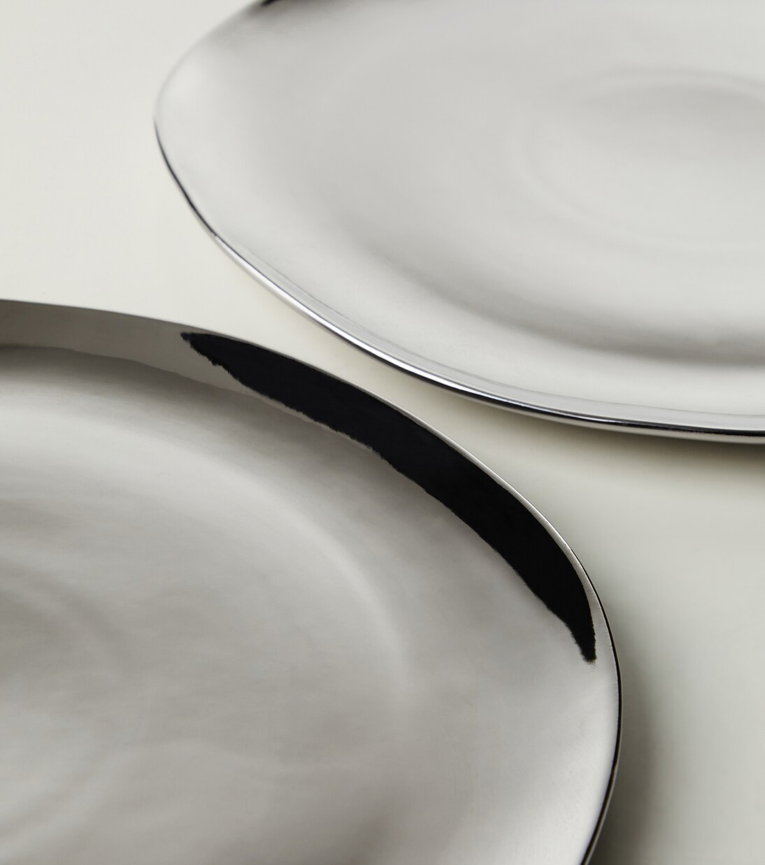 Set of 4 porcelain dinner plates | Bitossi