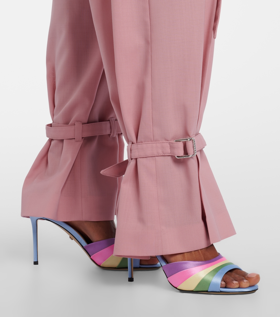 Gradient 95 satin mules | Mach & Mach