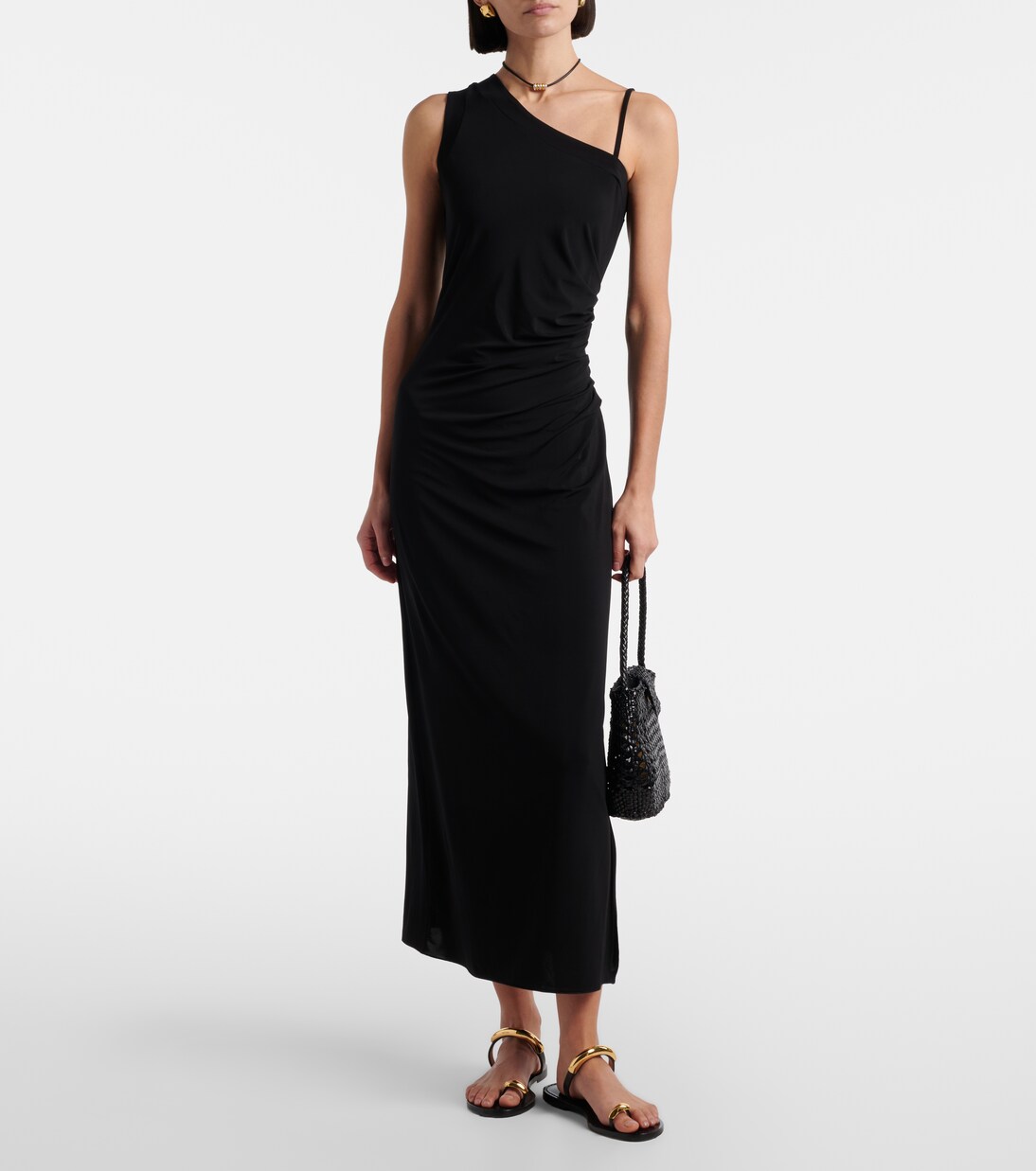 Robe midi Fiabe asymétrique | Max Mara