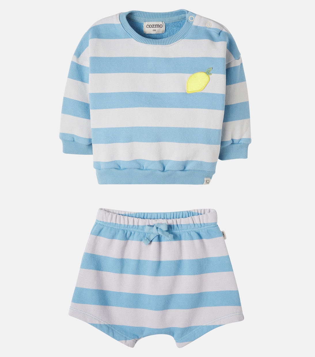 Baby Kelly sweatshirt and Cali shorts set | Cozmo