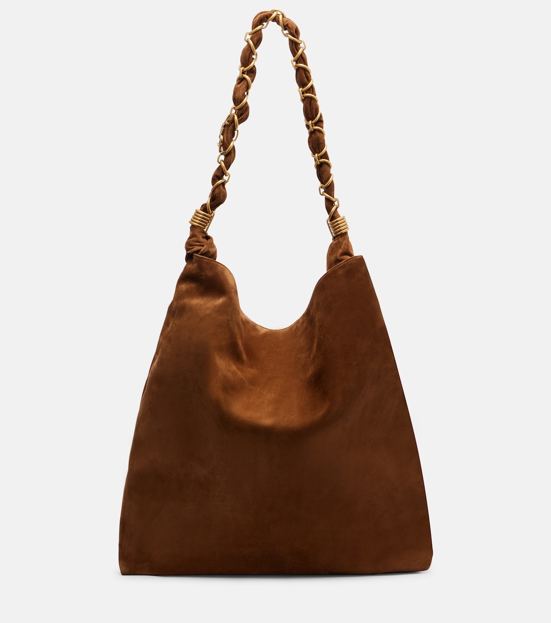 Schultertasche Amalia Cassandre aus Veloursleder | Saint Laurent