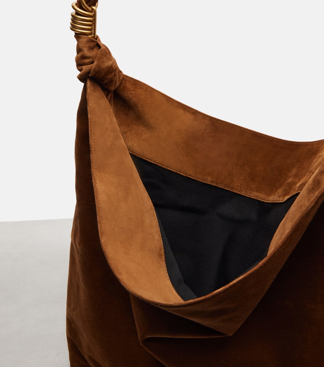 Schultertasche Amalia Cassandre aus Veloursleder | Saint Laurent