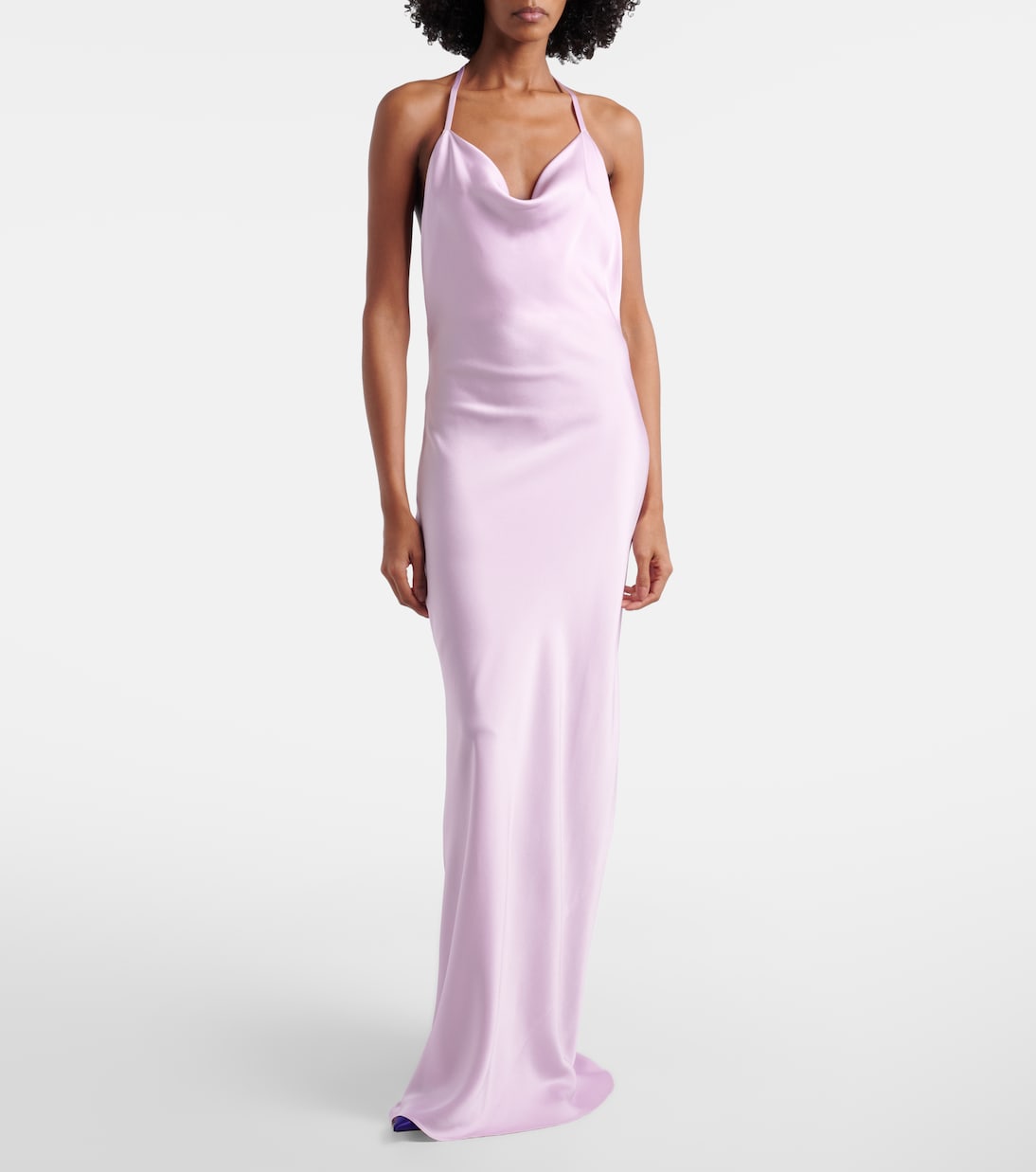 Envers satin slip dress | Stella McCartney