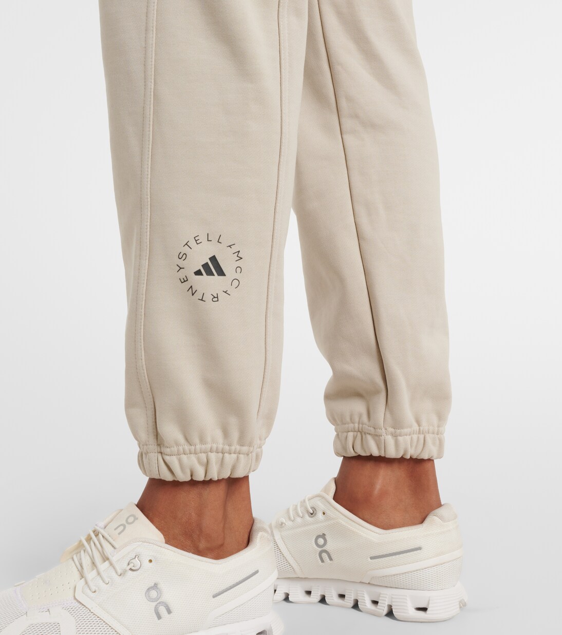 Logo cotton sweatpants | Adidas by Stella McCartney