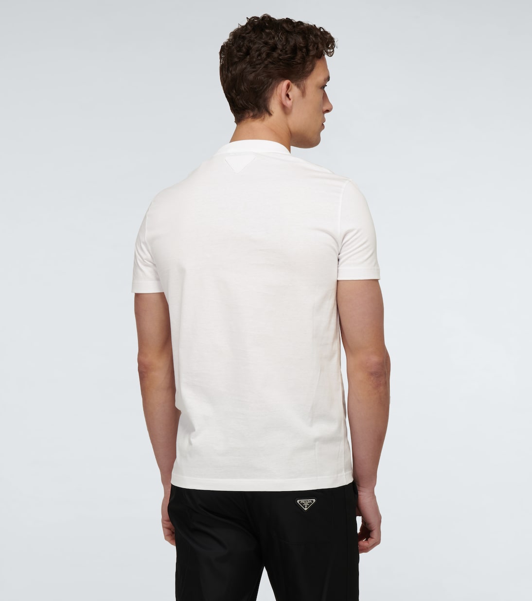 Three pack cotton-jersey T-shirts | Prada