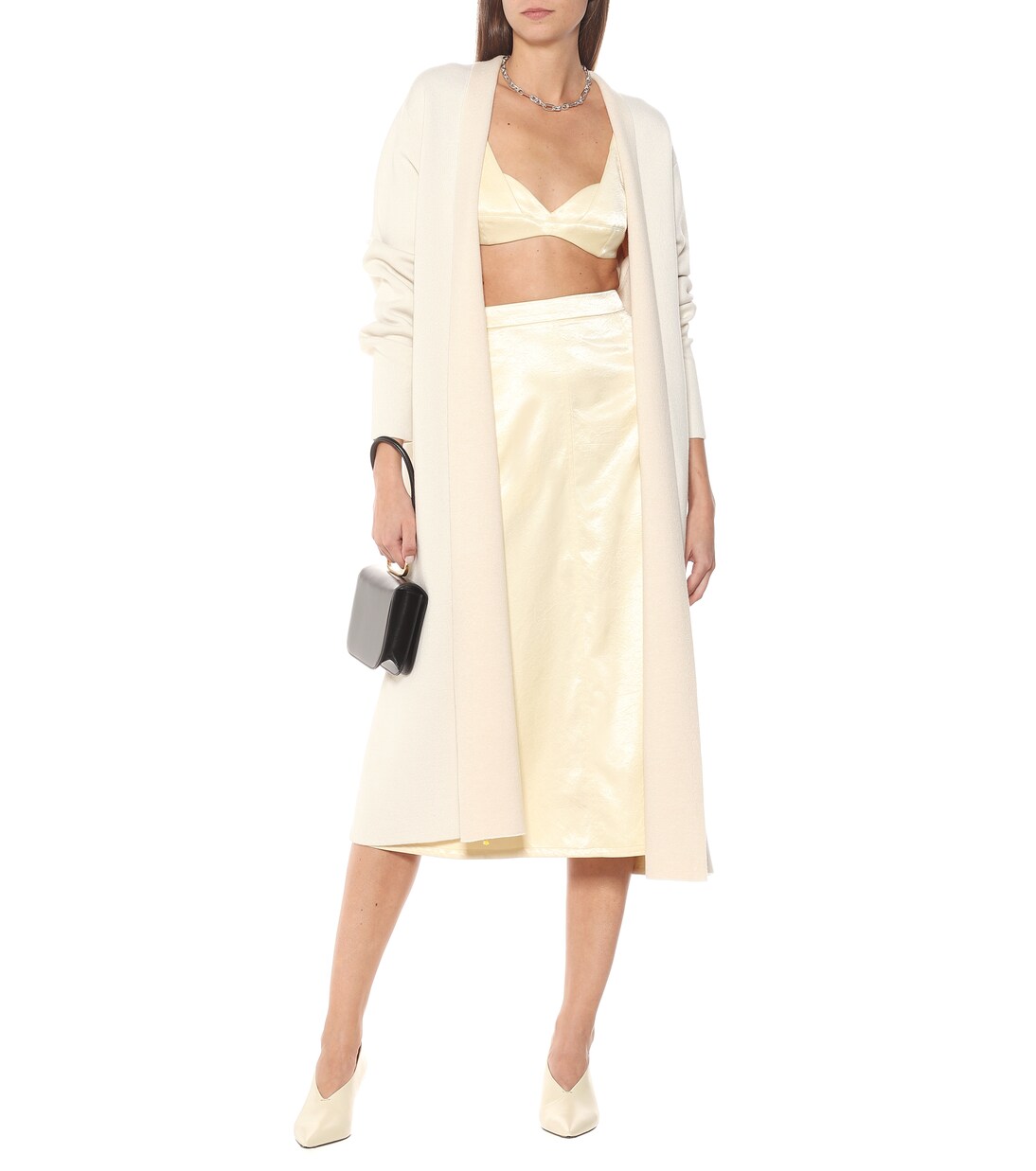 Bralette de satén | Jil Sander