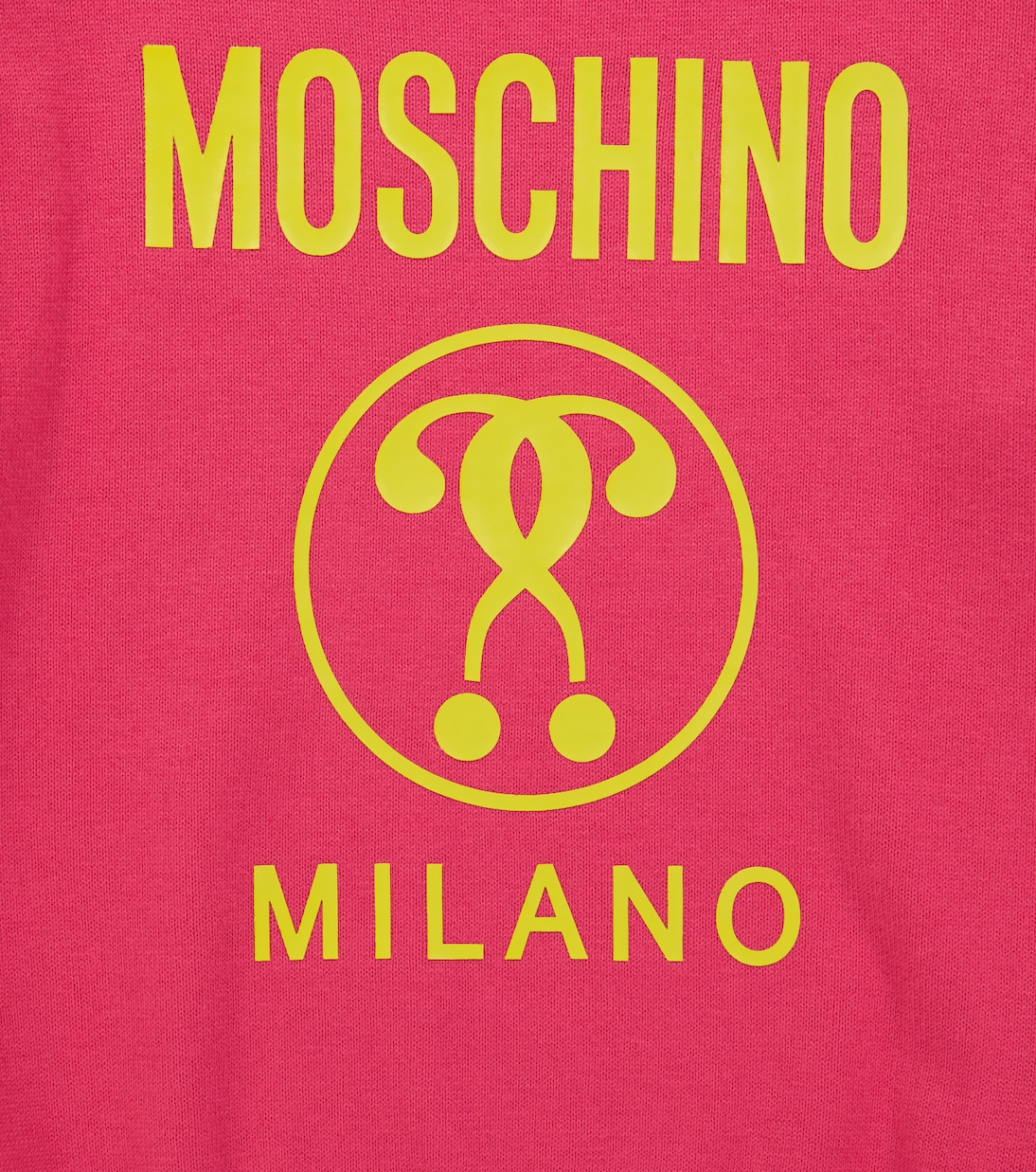 Logo cotton and wool sweater | Moschino Kids