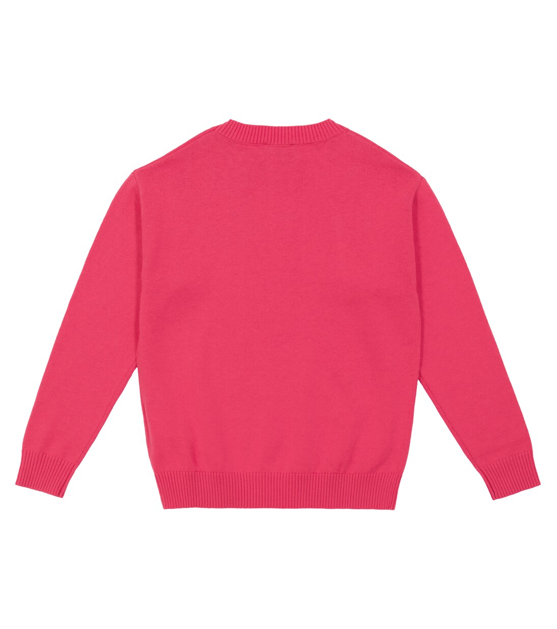 Logo cotton and wool sweater | Moschino Kids