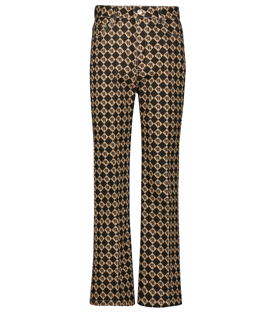 Bedruckte Flared Jeans Zoey | Nanushka