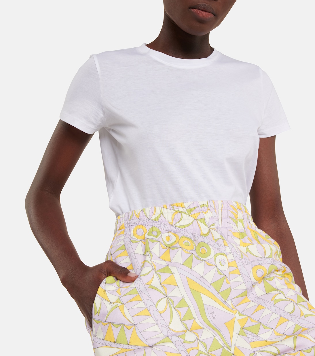 Hose aus Baumwolle mit weitem Bein | Pucci