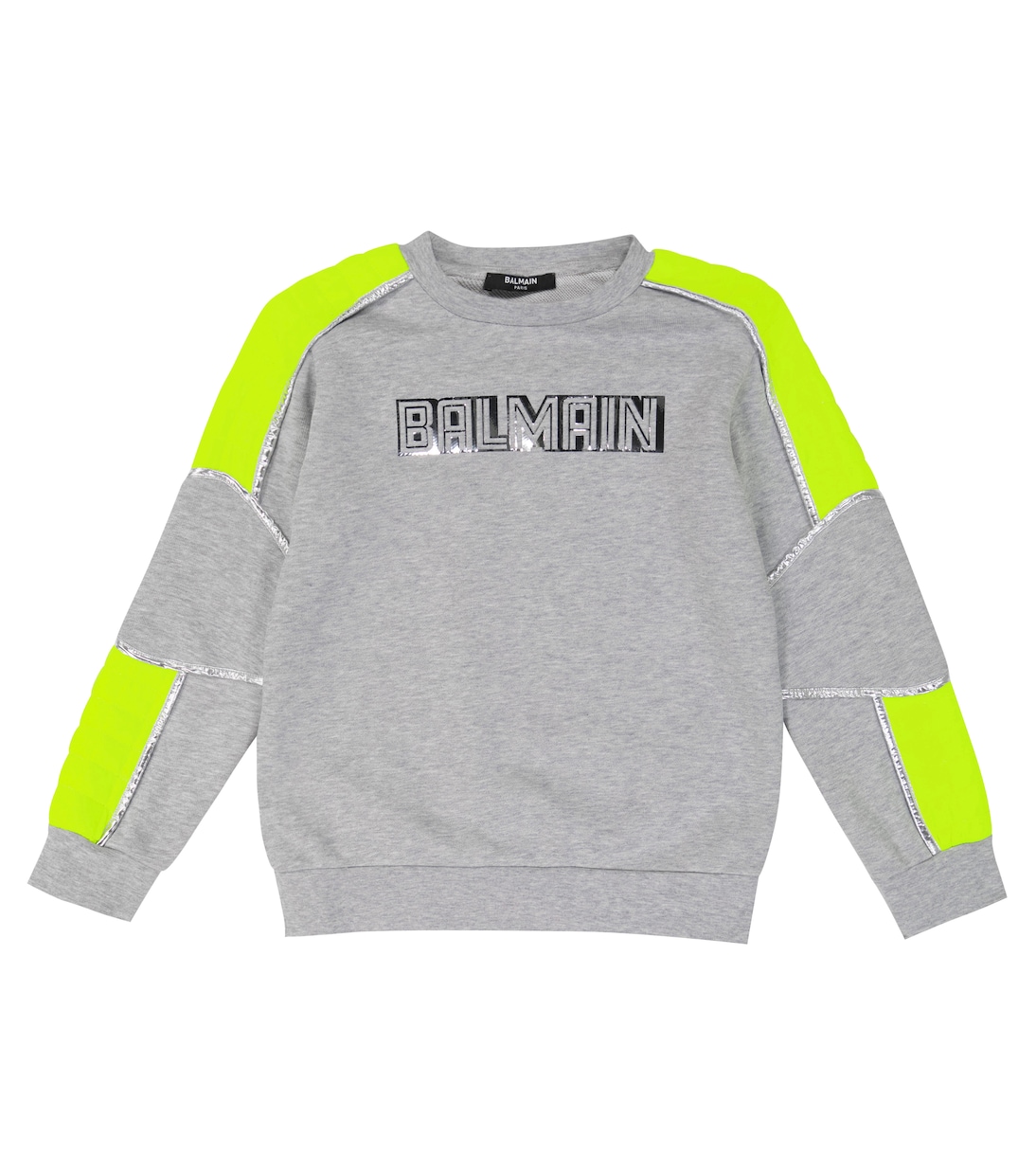 Sudadera de algodón con logo | Balmain Kids