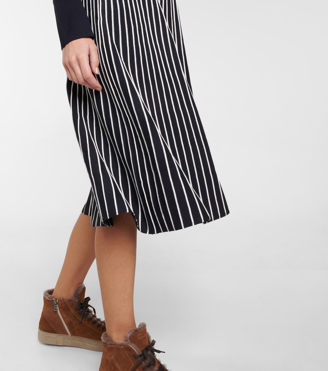 Gestreiftes Midikleid Samina | Bogner