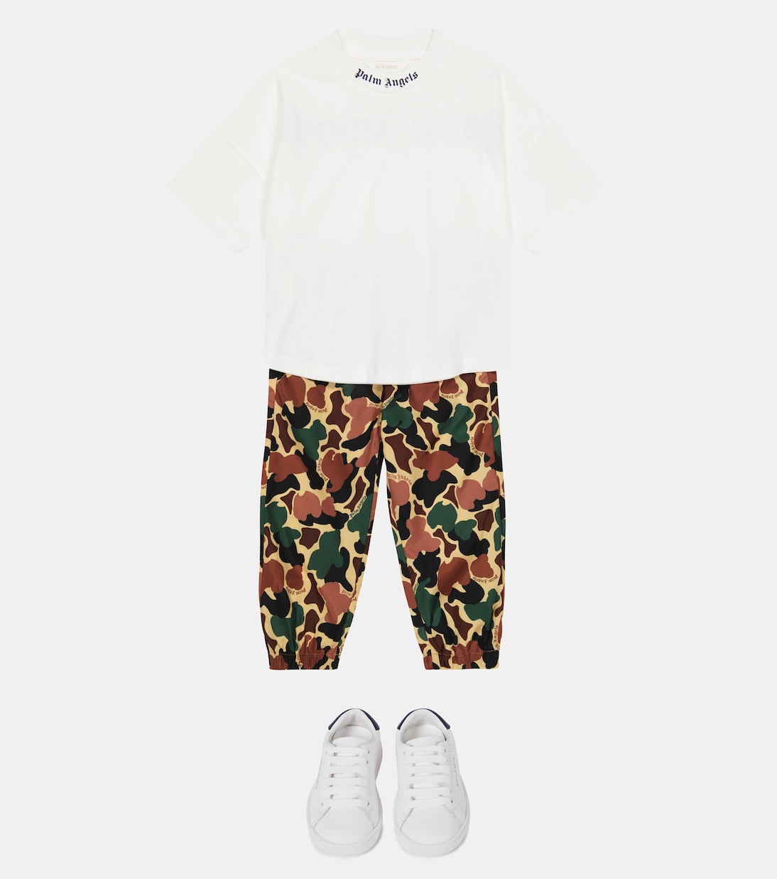 Camouflage sweatpants | Palm Angels Kids