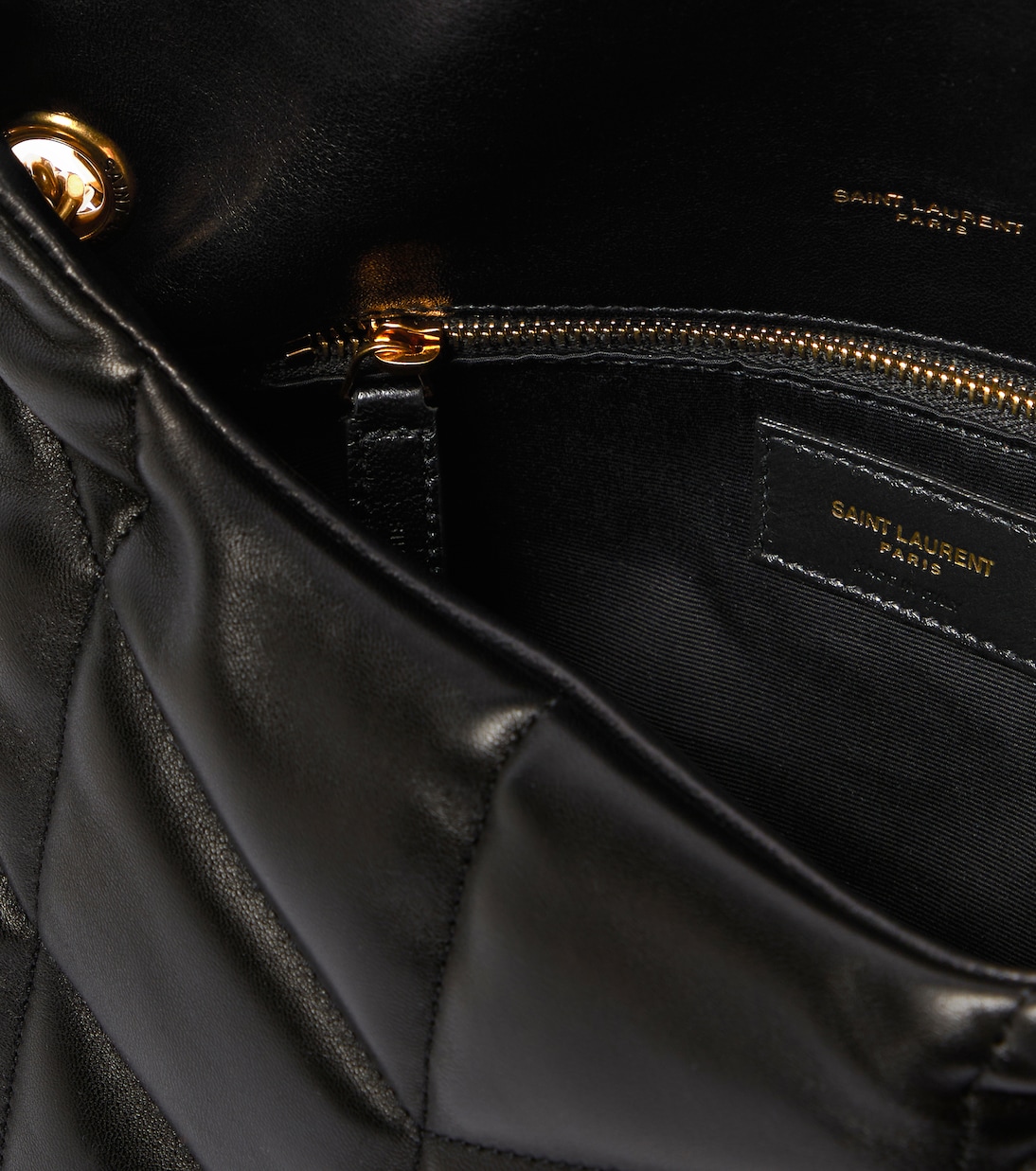 Sac Puffer Small en cuir | Saint Laurent
