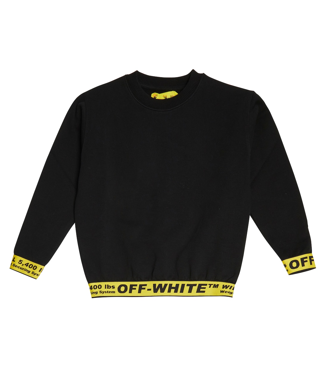 Pull en coton à logo | Off-White Kids