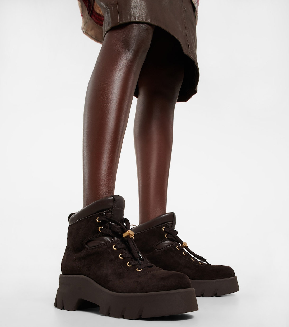 Vancouver suede hiking boots | Gianvito Rossi