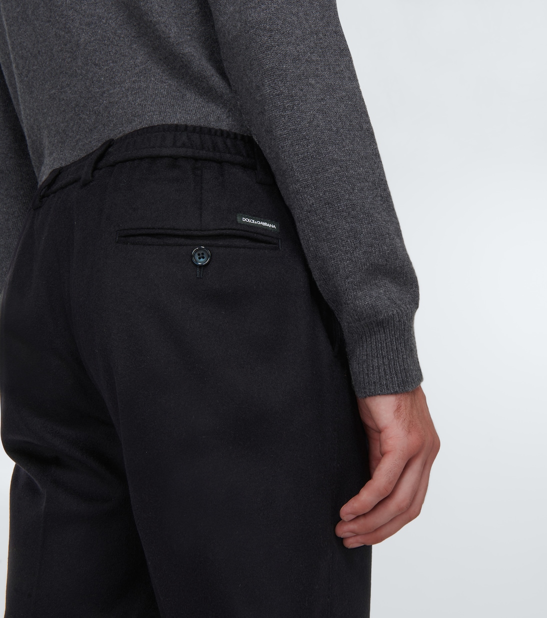 Pantalones ajustados de cachemir | Dolce&Gabbana