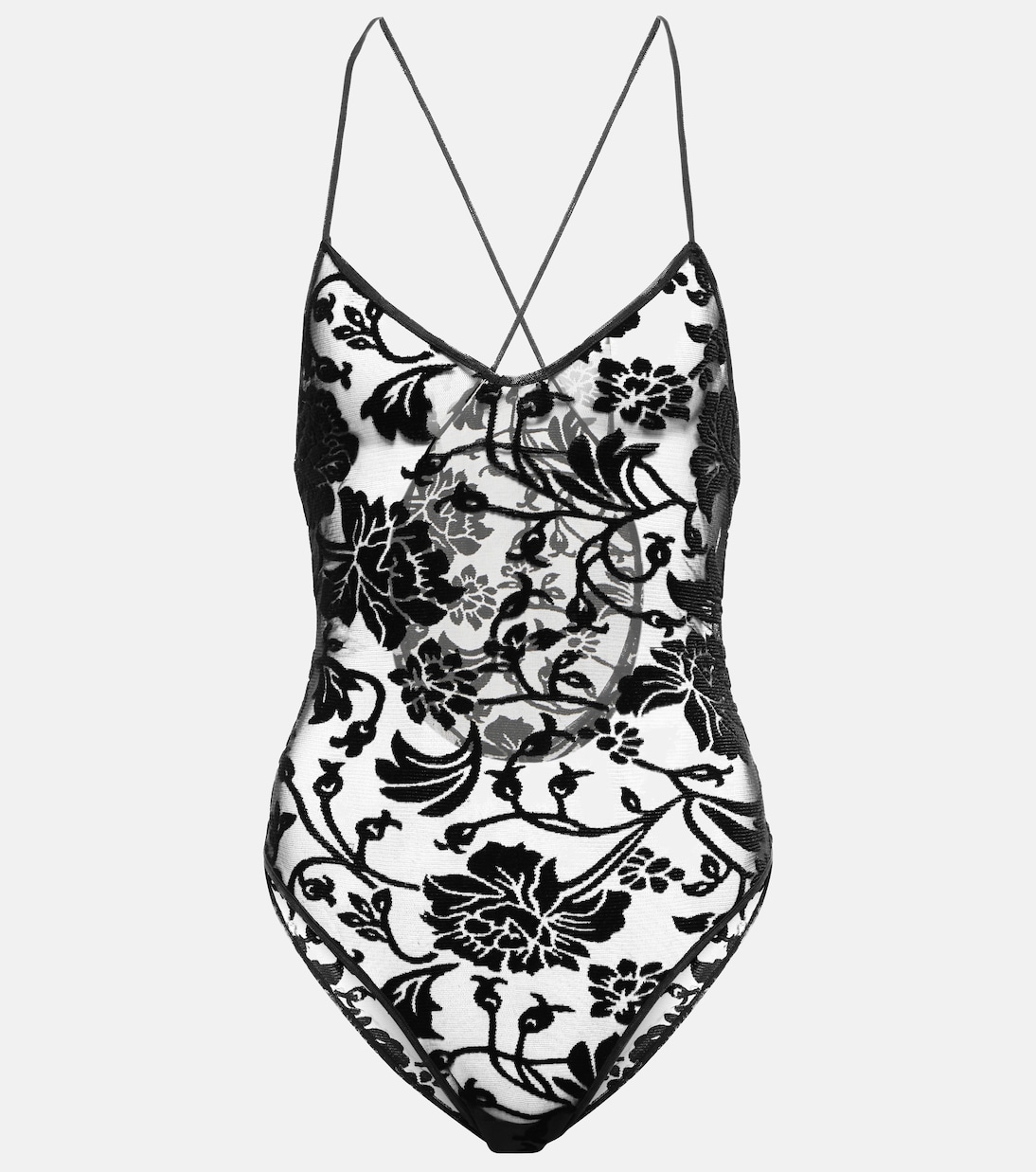 Fara Slip Mio lace bodysuit | Norma Kamali