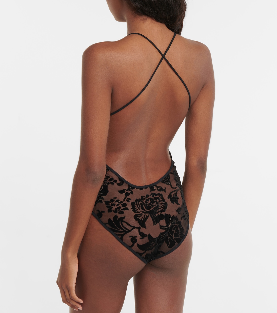 Fara Slip Mio lace bodysuit | Norma Kamali