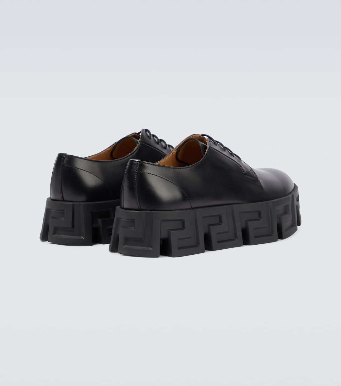 Schnürschuhe Greca Labyrinth aus Leder | Versace