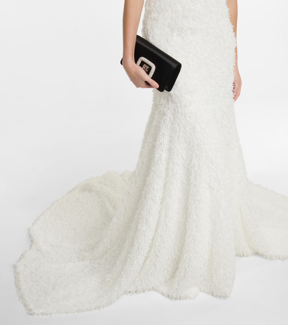 Bridal Robe Miley mit Zierfedern | Rotate