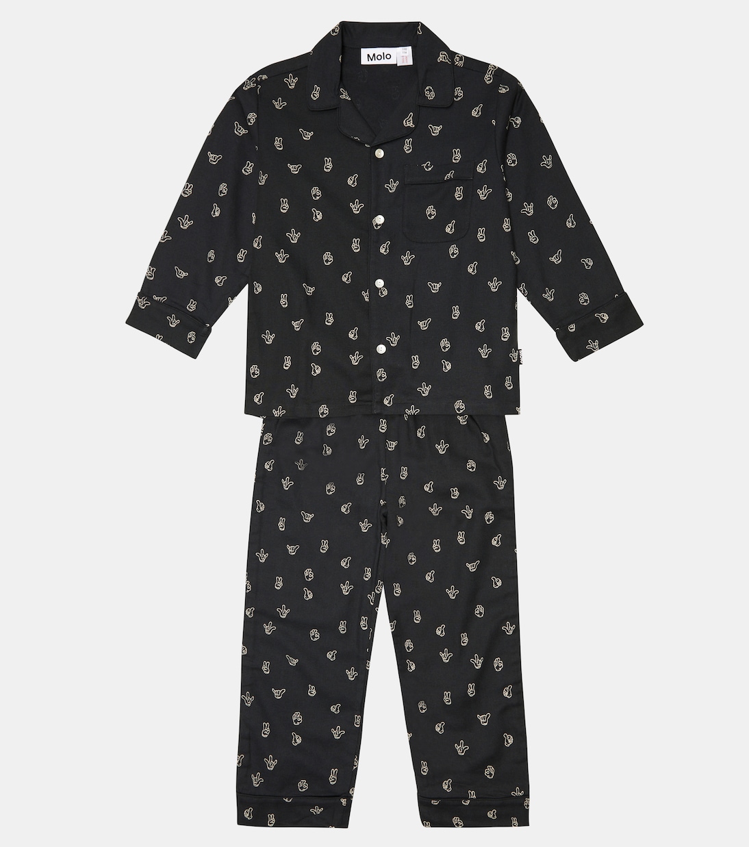 Ensemble de pyjama Lex imprimé en coton | Molo