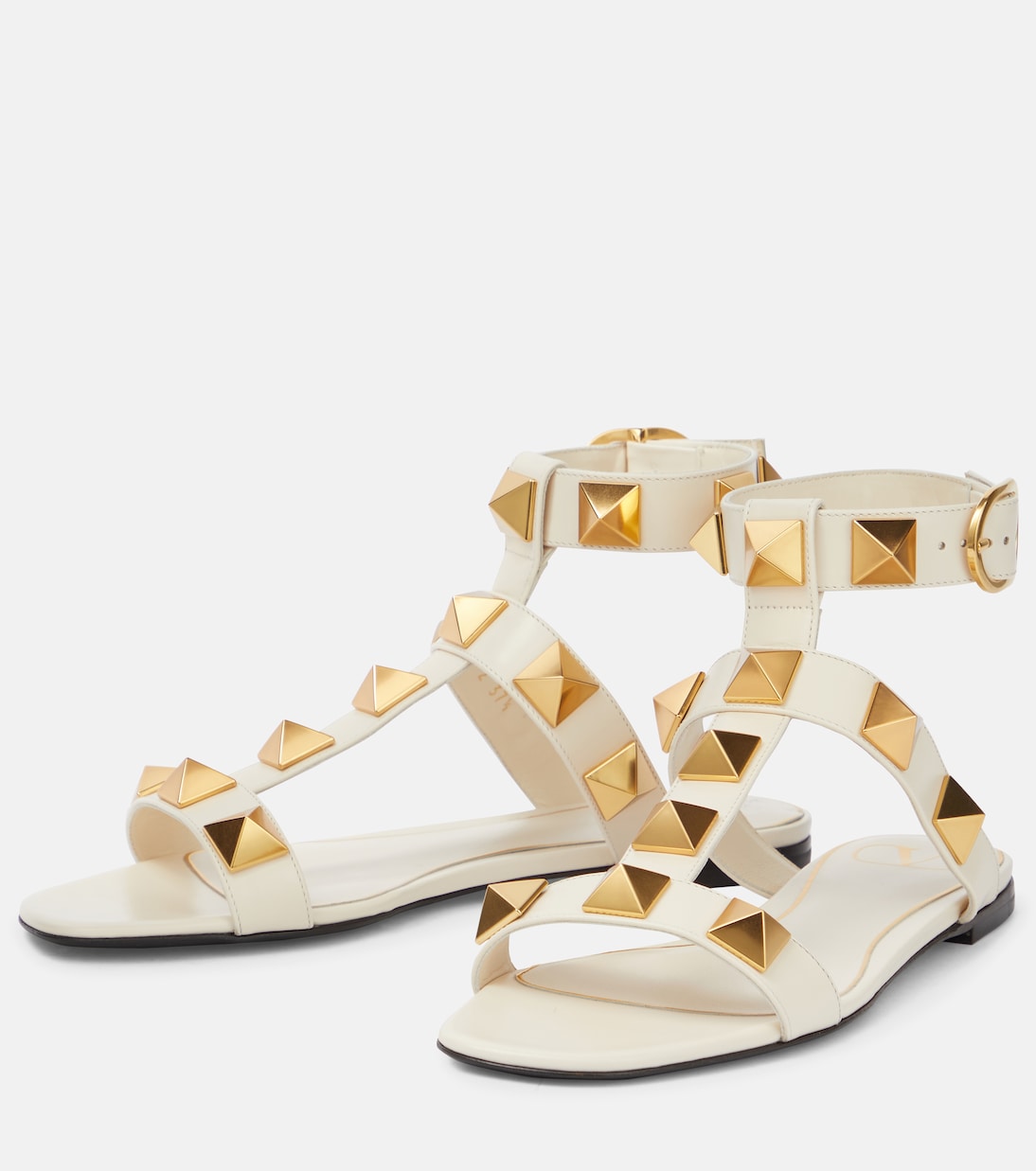 Sandales Roman Stud en cuir | Valentino Garavani