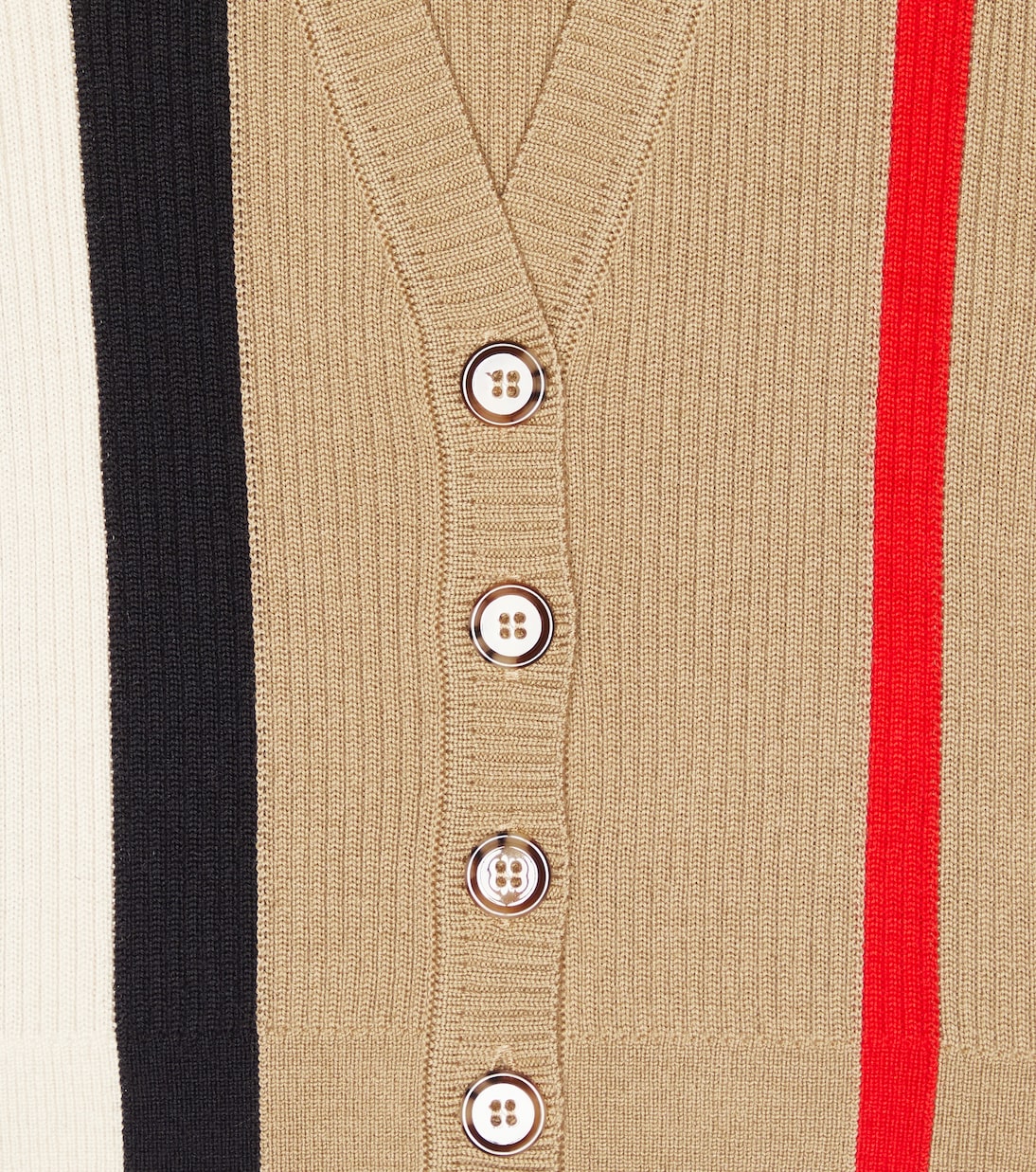 Bébé – Cardigan Icon Stripe en laine | Burberry Kids