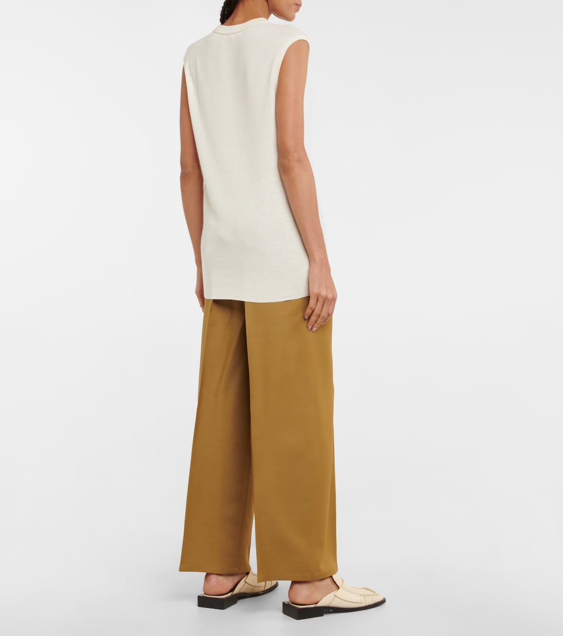 Chaleco Essentials en punto de cachemir | CO