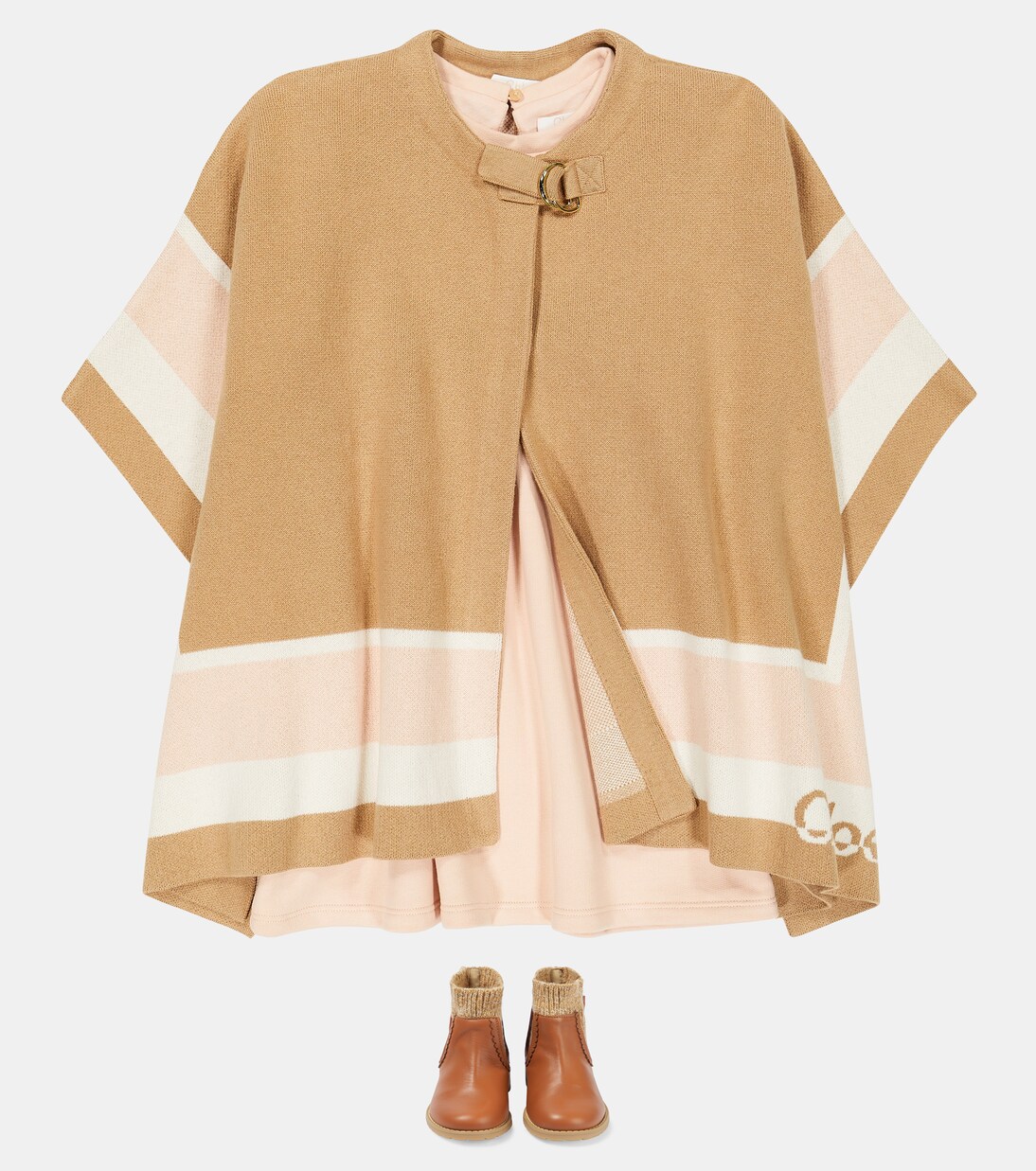 Leather sock boots | Chloé Kids