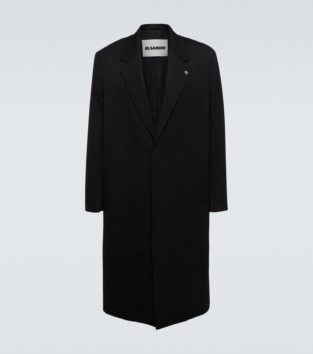 コート Jil Sander SS23 Black wool blend coat (J52AA0001J40028 001) Wool Coat Man | Jil Sander Official Online Store