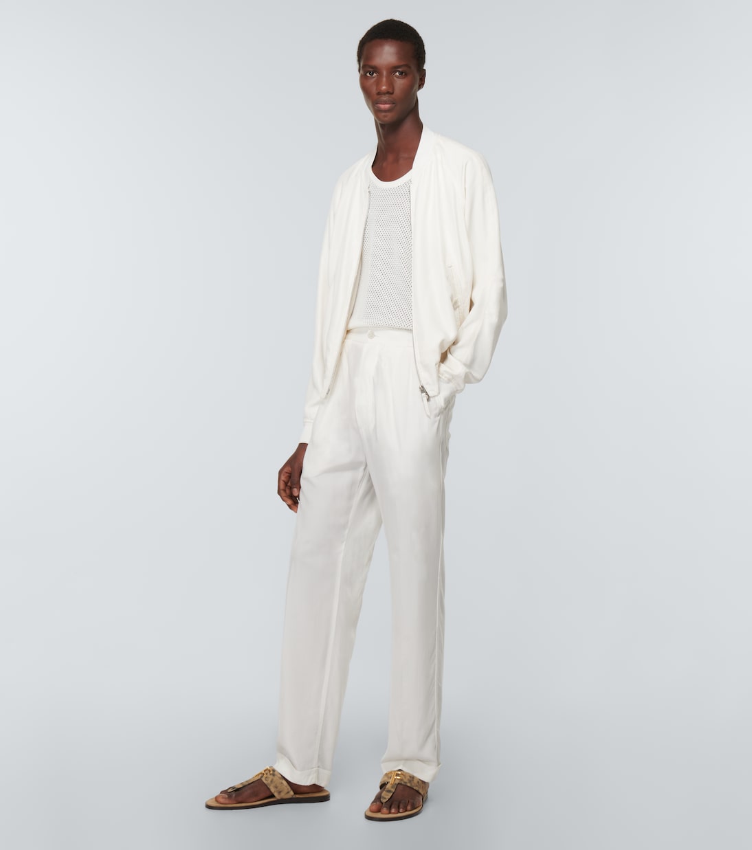 Sandalen Brighton aus Leder | Tom Ford