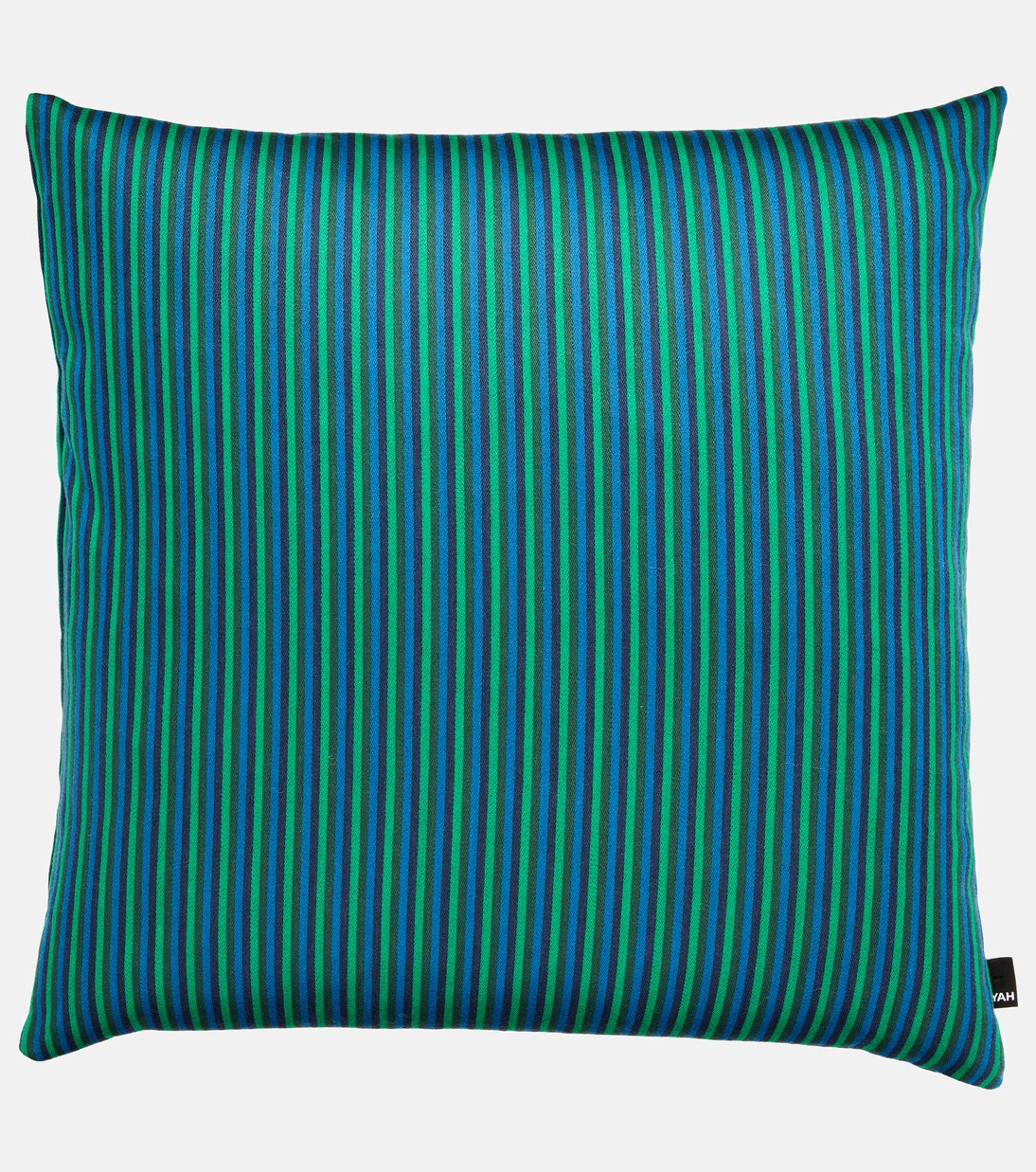 Ribbon striped cushion | Hay