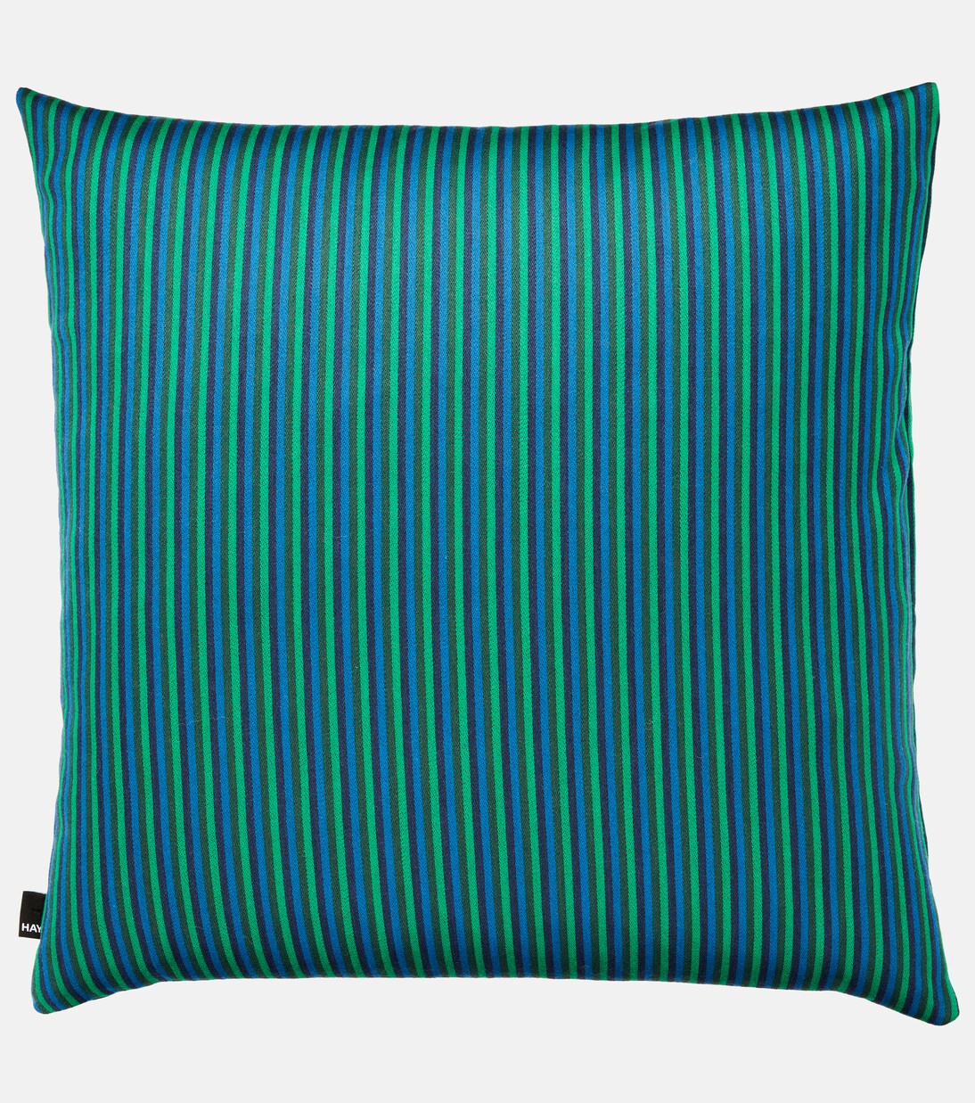 Ribbon striped cushion | Hay